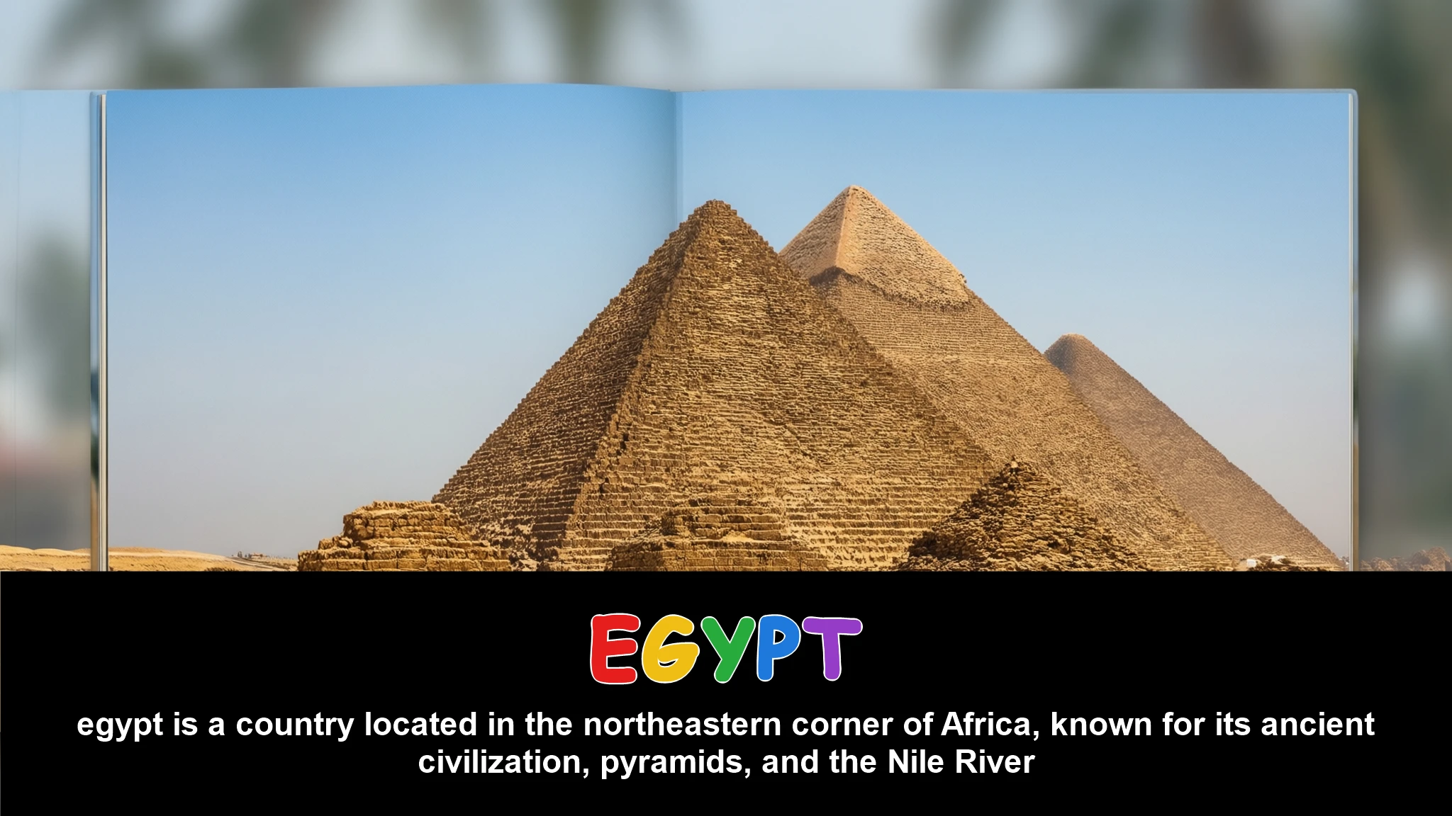 English Illustration for Egypt